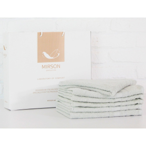 Набор банных полотенец MirSon №5078 Elite SoftNess Menthol 70х140 6 шт (2200003524185) надежный