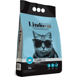 Наповнювач для котячого туалету Lindocat Soaply Бентонітовий комкуючий 8.5 кг (10 л) (8006455001083) ТОП в Луцьку