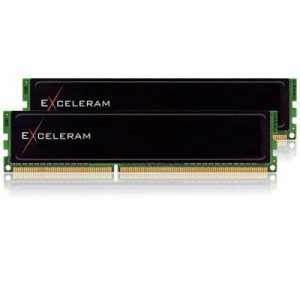 Модуль памяти для компьютера eXceleram DDR3 8GB (2x4GB) 1600 MHz Black Sark (E30173A). 42898