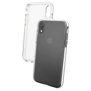 Противоударный прозрачный чехол GEAR4 Piccadilly D3O с антимикробным покрытием для для Iphone XR (6.1") Crystal White ТОП в Луцке