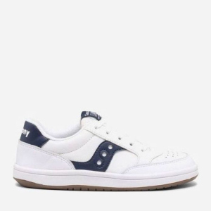 Кроссовки детские кожаные Saucony Jazz Court SK264397 36 (4) White/Navy (194917108406) ТОП в Луцке