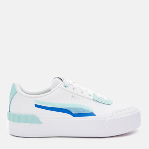 Кеды Puma Carina Lift Shadow 38191502 36 (3.5) 22.5 см Puma White-Eggshell Blue (4063699818659) лучшая модель в Луцке