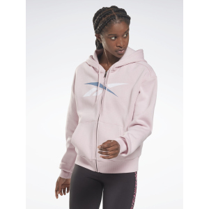 Спортивна кофта Reebok TE Vector FZ Hoodie H62059 S Frost Berry (4064056738108) в Луцьку