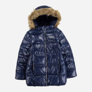 Зимняя куртка детская Levi's Lvg Fur Puffer 3EB959-B4M 122-128 см Синяя (3665115440621) надежный