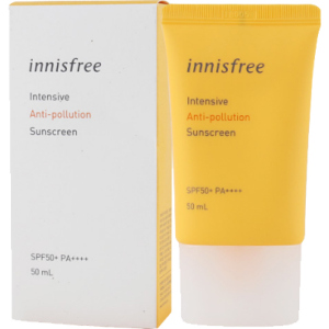 Увлажняющий солнцезащитный крем innisfree Intensive Anti-Pollution Sunscreen SPF50+ PA+ 50 мл (8809612857888) лучшая модель в Луцке