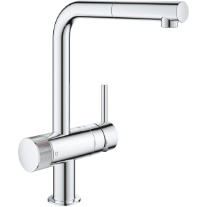 Смеситель кухонный с подключением к фильтру GROHE Blue Pure Minta 31721000 ТОП в Луцке