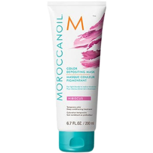 купить Маска с эффектом цвета MoroccanOil Color Depositing Mask цвет Hibiscus 200 мл (7290113140660)