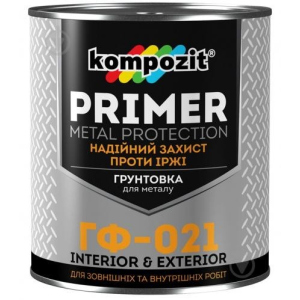 Грунтовка Kompozit ГФ-021 (Композит ГФ-021) 12 кг для металу краща модель в Луцьку