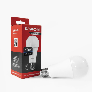 LED лампа ETRON Power Light 1-EPL-803 A67 25W 6500K E27 в Луцьку