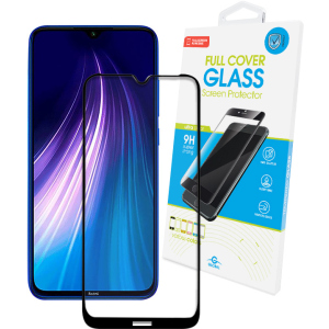 Захисне скло Global Full Glue для Xiaomi Redmi Note 8T Black в Луцьку