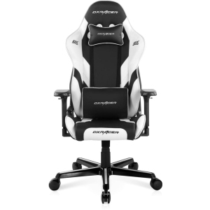 Крісло для геймерів DXRacer G Series D8100 Чорно-біле (GC-G001-NW-C2-NVF) в Луцьку