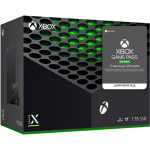 Microsoft Xbox Series X 1Tb + Xbox Game Pass Ultimate (3 місяці) в Луцьку