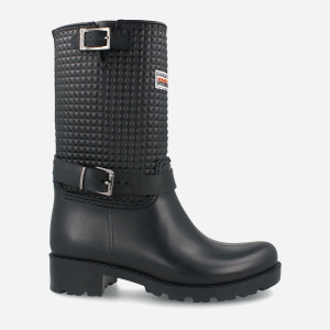 Резиновые сапоги Harley Davidson Rain Print High 101186-27 38 24.5 см Черные (2000012896422) лучшая модель в Луцке