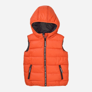 Демисезонный жилет Minoti 7BGILET 11 34608TEN 128-134 см Оранжевый (5059030594275)