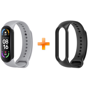 Xiaomi Mi Band 6 MiJobs двоколірний сірий/чорний (MJ6-DSS004GB) краща модель в Луцьку