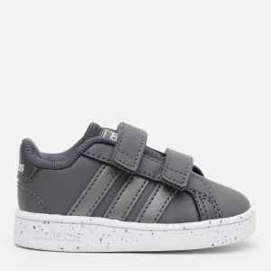 Кеды детские Adidas Grand Court I GZ7620 18 (2K) Grefiv/Ironmt/Ftwwht (4064047664607) лучшая модель в Луцке