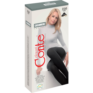 Колготки вискозные Conte Elegant CE Cashmere 14С-122Сп 14С-122СП 250 Den 4 р. Mocca (4810226065730) лучшая модель в Луцке