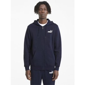 Спортивна кофта Puma ESS Small Logo FZ Hoodie 58670206 XL Хакі (4063697314337) краща модель в Луцьку