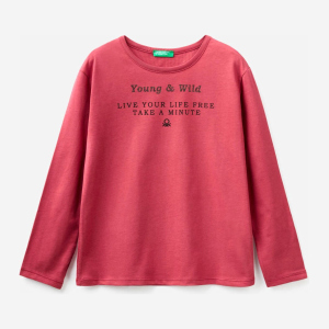 Футболка с длинными рукавами United Colors of Benetton 3ATNC1009.G-39J 140 см L (8033379483114) лучшая модель в Луцке