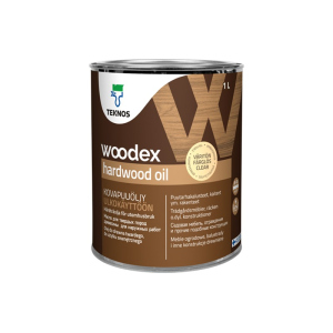 Масло реставрационное TEKNOS WOODEX HARDWOOD OIL для твердых пород древесины 1л рейтинг