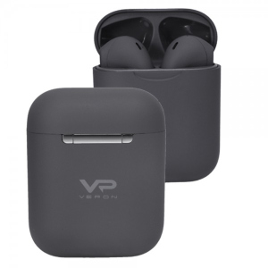 Бездротові навушники сенсорні Bluetooth stereo гарнітура VERON VR-01 Grey ТОП в Луцьку