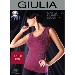 Спортивна майка Giulia Canotta Lurex 01 L/XL Jester red (4823102941875) в Луцьку