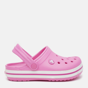 Кроки Crocs Kids Jibbitz Crocband Clog K 204537-6U9-J2 33-34 Рожеві (887350925494) краща модель в Луцьку