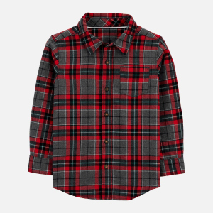 Сорочка Carters 3J216610 122 см 981 PL Plaid (194133515095) краща модель в Луцьку