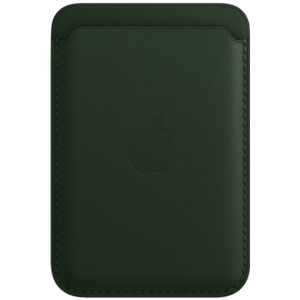 Чохол-гаманець Apple MagSafe Leather Wallet Apple iPhone 13 Pro/13 Pro Max/13 mini/13/12 Pro/12 Pro Max/12 mini/12 Sequoia Green (MM0X3ZE/A)