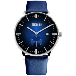 Чоловічий годинник Skmei 9083 BK-Blue Dail BOX (9083BOXBKBL) краща модель в Луцьку