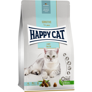 купить Сухой корм Happy Cat Sensitive Light для взрослых кошек с избыточным весом и/или для поддержания веса 10 кг (70605 / 4001967141030)