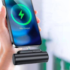 УМБ міні портативний Magnet Power Bank 3000mAh 18W Fast Charge black краща модель в Луцьку