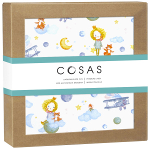 Непромокальна пелюшка Cosas Diaper Little Prince 70х120 см (4822052070970) в Луцьку