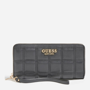 Кошелек женский Guess SWVS8111460-BLA Черный (800070165641) лучшая модель в Луцке