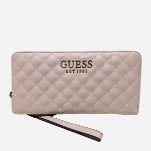 Жіночий гаманець Guess SWVG7581460-TAU Бежево-рожевий (800070105916) ТОП в Луцьку