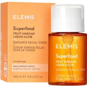 хорошая модель Тонер для лица Elemis Superfood Fruit Vinegar Liquid Glow Для сияния кожи 145 мл (641628505715)