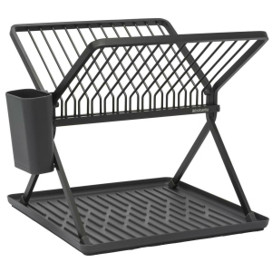 Сушилка для посуды Brabantia Foldable Dish Rack Темно-серая (139406) в Луцке