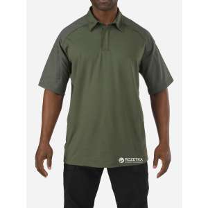 Футболка-поло тактическая 5.11 Tactical Rapid Performance Polo - Short Sleeve 41018 M TDU Green (2000980373734) в Луцке