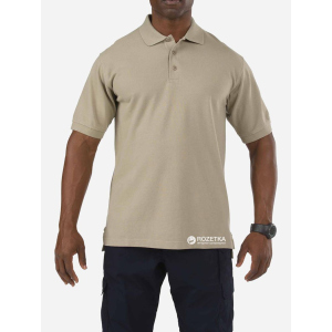 Футболка-поло тактическая 5.11 Tactical Professional Polo - Short Sleeve 41060 L Silver Tan (2000000126296) ТОП в Луцке