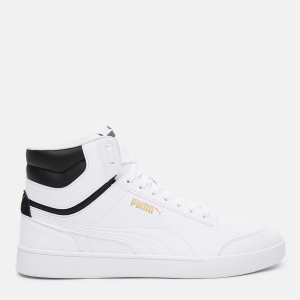 Кеды Puma Shuffle Mid 38074801 43 (9) 28 см Puma White-Puma White-Puma Black-Puma Team Gold (4063699519853) в Луцке