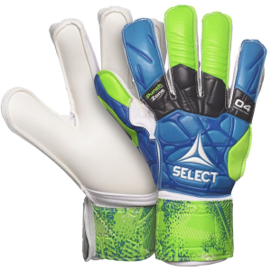 Воротарські рукавички Select Goalkeeper Gloves 04 Hand Guard 5 (332) Синьо/зелено/білі (5703543200498) в Луцьку