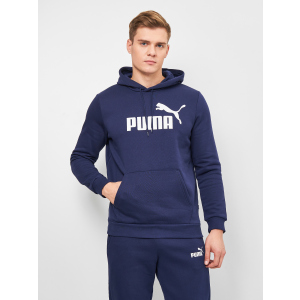 Худі Puma ESS Big Logo Hoodie 58668606 XL Темно-синє (4063697317062) краща модель в Луцьку