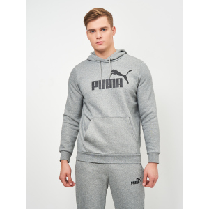 Худі Puma ESS Big Logo Hoodie 58668603 2XL Medium Gray Heather (4063697321564) в Луцьку