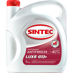 Антифриз Sintec LUX G12+ -40°C 5 кг Червоний (614500) рейтинг