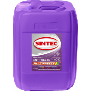 Антифриз Sintec Multi Freeze -40°C 10 кг Фіолетовий (800541) ТОП в Луцьку