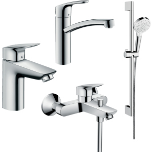 Набор смесителей HANSGROHE Logis/Focus 20200012 (71104+7140+31806+26534400) в Луцке