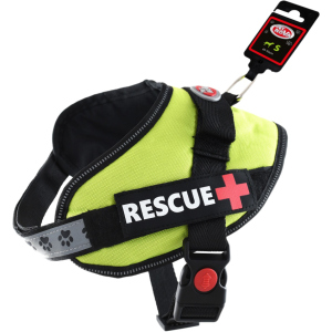 Шлей посилений Pet Nova Rescue+ S 45-55 см Салатовий (HA-RESCUE-LIGHTGREEN-S) (5903031442274) краща модель в Луцьку