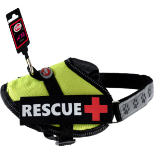 Шлея усиленная Pet Nova Rescue+ XS 30-40 см Салатовая (HA-RESCUE-LIGHTGREEN-XS) (5903031442267) в Луцке