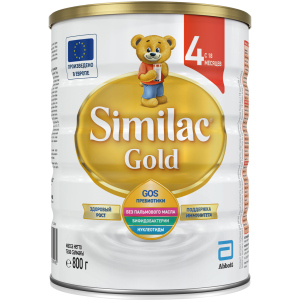 Суха молочна суміш Similac Gold 4 800 г (5391523059985) в Луцьку