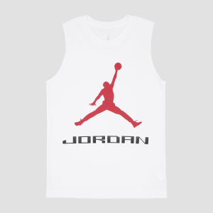 Майка Jordan 951101-001 146-156 см Белая (9328219705) лучшая модель в Луцке